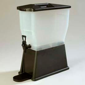 Trimline Premium Beverage Server, 3 Gallon, Rectangular, Black