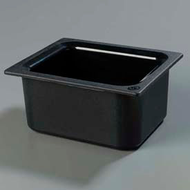 Coldmaster 6" Deep Half-Size Food Pan 192 Oz., Black