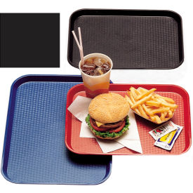 Tray Fast Food 12" x 16", Black