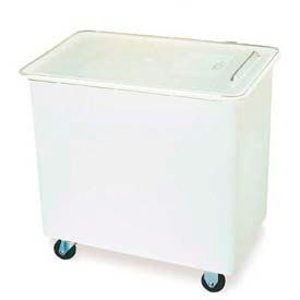 Mobile Ingredient Bin W/ Lid, 28-1/2"L x 12-43/64"W x 27-7/8"H, White