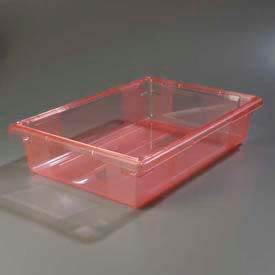 Storplus Storage Container, 26"L x 18"W x 6"H, Red