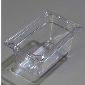 Topnotch® One-Ninth Size Pan 6-3/4" x 4-1/4", Clear