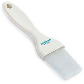 Galaxy Flat Brush W/ Nylon Bristles 1-1/2", White