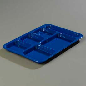 Right-Hand 6-Compartment Tray, Blue