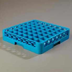 Opticlean 49-Compartment Glass Rack, Carlisle Blue