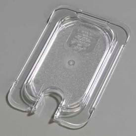 Topnotch® Universal Flat Notched Lid 6-3/4" x 4-1/4", Clear