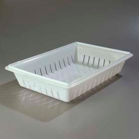 Storplus Colander, 26"L x 18"W x 5"H, White