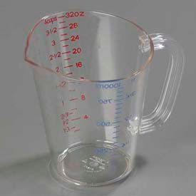 Polycarbonate Measure Cup, 1 Quart, Clear