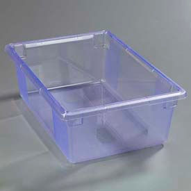 Storplus Storage Container, 26"L x 18"W x 9"H, Rimglow Blue