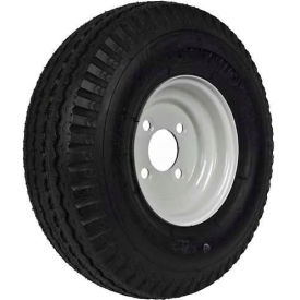 Trailer Tire & Wheel Assembly - Bolt Circle 4" x 4" - DM508B-4I