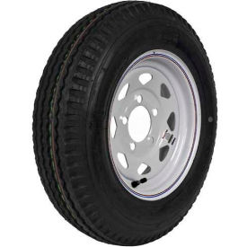Trailer Tire & Custom Spoke Wheel Assembly