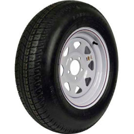 Trailer Tire & Custom Spoke Wheel Assembly