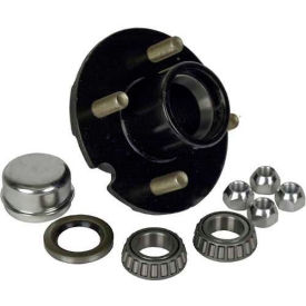 4 Bolt Pressed Stud 1-Inch Axle Hub Kit