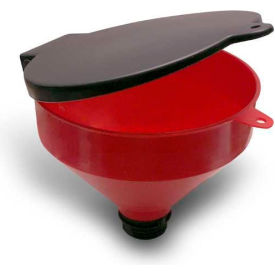 4 Qt. Drum Funnel with 2" Threads & Lockable Lid