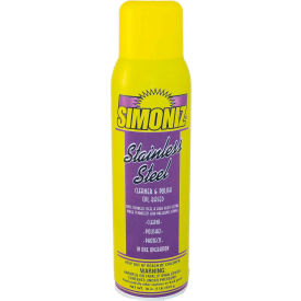 Stainless Steel Cleaner, 20 oz. Aerosol Can, 12 Cans - S3336012