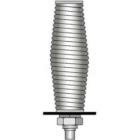 Heavy Duty Spring Mount for Lighted Flagstaffs up to 8 ft.