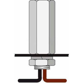 Easy Mount Adapter w/ 6" Hot Wire and Ground Wire Pigtails