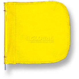 Heavy Duty Flag, 12"x11" Yellow