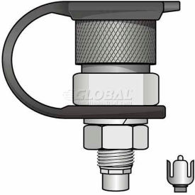 Female Quick Disconnect Base Mount w/ Hot Plug & Debris Cap