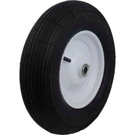 4.80/4.00-8 Ribbed Tread Pneumatic - 3" Centered Hub - 5/8" Bearing