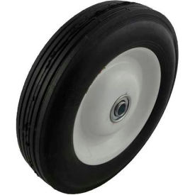 Marathon 8 x 1.75 Semi-Pneumatic Ribbed Tread - 1.375" Centered - 1/2" Bearing