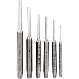 Pin Punch Set 6 Piece-3/32", 1/8", 5/32", 3/16", 1/4", 5/16"