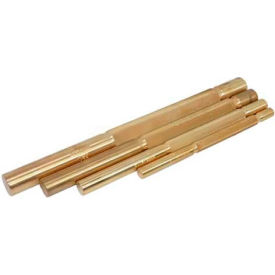 Brass Punch Set 4 Piece-3/8", 1/2", 5/8", 3/4"