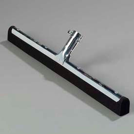 Standard Duty Straight Floor Squeegee, Foam Rubber, 18"