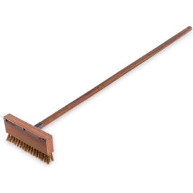 Oven Brush/Scraper, Carbon Steel, 42" Length, Orange/Tan - 4152000