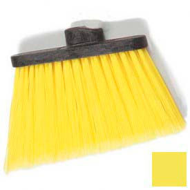 Duo-Sweep Medium Duty Angle Broom W/12" Flare (Head Only) 8", Yellow