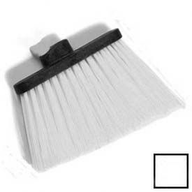 Duo-Sweep Heavy Duty Angle Broom W/12" Flare (Head Only) 8", White
