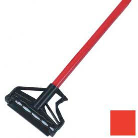Sparta Spectrum Quik-Release Fiberglass Mop Handle 60"L / 1"D-Red
