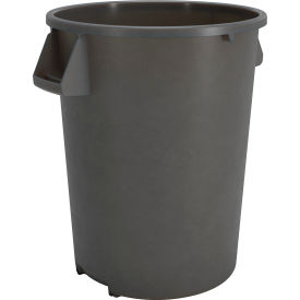 Bronco Waste Container 32 Gallon, Gray