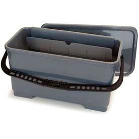Rectangular Micro Fiber Squeegee Bucket 18"