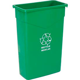 23 Gallon, Green TrimLine Recycling Can