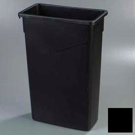 TrimLine Rectangle Waste Container 23 Gallon, Black - 34202303