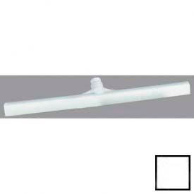 Color-Coded One-Piece Rubber Floor Squeegee 24" - White