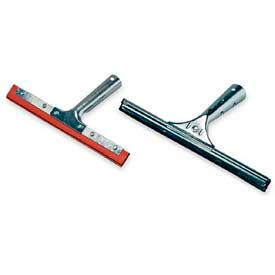 Double-Blade Rubber Squeegee with Handle - 8 inch
