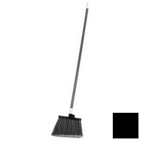Flagged Duo-Sweep Polypropylene Angle Broom 56"L, Black