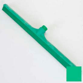 Color-Coded One-Piece Rubber Floor Squeegee 24" - Green