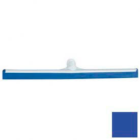 Color-Coded One-Piece Rubber Floor Squeegee 24" - Blue
