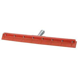 Heavy Duty Straight Floor Squeegee, Natural Rubber, 18"