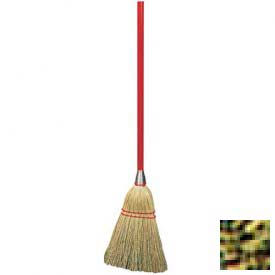 3-Stitch Lobby Broom With Blended Corn, 9# Fill 40"
