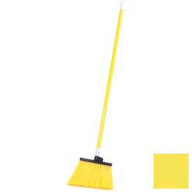 Sparta Spectrum Duo-Sweep 11" Unflagged Angle Broom 56"L, Yellow