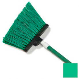 Sparta Spectrum Duo-Sweep 11" Unflagged Angle Broom 56"L, Green