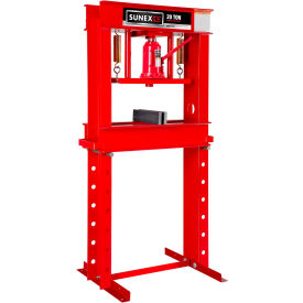 20 Ton Shop Press w/ Accessory Kit - Fully Welded