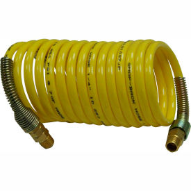1/4" Id X 12' Recoil Air Hose Nylon Coilguard