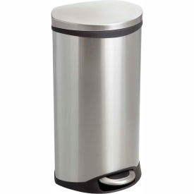 Step-On Receptacle, 7.5 Gallon Stainless Steel - 9902SS