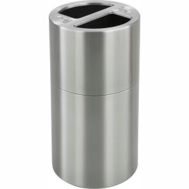 Stainless Steel Recycling Can, 30 Gallon