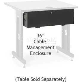 Cable Management Enclosure for 36" Classroom Training Table